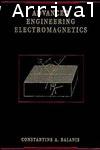 Advanced Engineering Electromagnetics ISBN 9780471621942