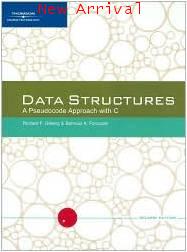 Data Structures : A Pseudocode Approach With C ISBN9780534390808