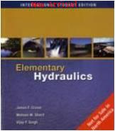 Elementary Hydraulics ISBN 9780495082392