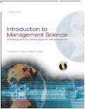 Introduction to Management Science A Modeling and Case Studies Approach 2ED ISBN9780072833478