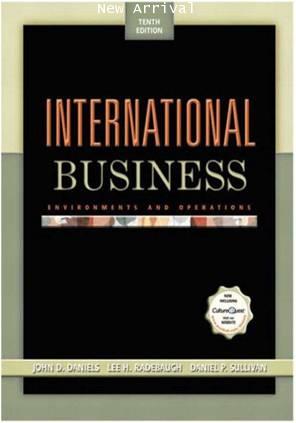 International Business 10E ISBN9780131217263