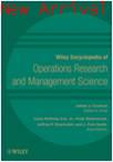 Wiley Encyclopedia of Operations Research and Management Science 8 Vol Set ISBN: 9780470400630