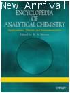 Encyclopedia of Analytical Chemistry Supplementary Volumes S1-S3 ISBN 9780470973332