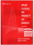 Applied Statistics And Probability For Engineers3ED ISBN9789812530585