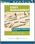 Cost Management: A Strategic Emphasis ISBN 9780071267489