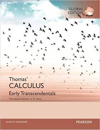 Thomas\' Calculus: Early Transcendentals in SI Units  ISBN 9781292163444