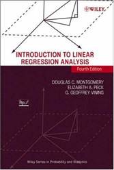 Introduction to Linear Regression Analysis ISBN 9780471754954