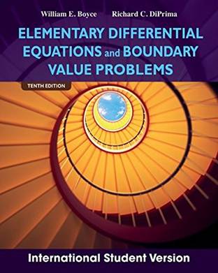 Elementary Differential Equations and Boundary Value Problems, ISBN 9781118323618