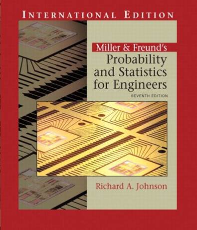 Miller  Freund\'s Probability and Statistics for Engineers (IE) (1 BK./1 CD-ROM)