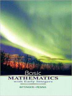 Basic Mathematics with Early Integers , ISBN  9780321440112