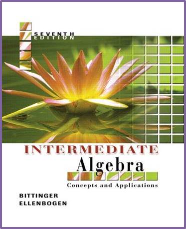 Intermediate Algebra:Concepts and Applications , ISBN - 9780321233868