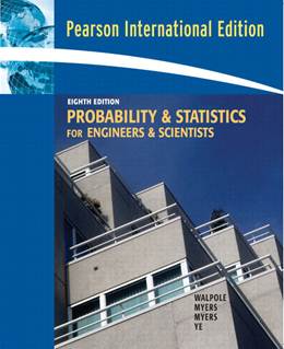 Probability  Statistics for Engineers  Scientists:International Edition  9780132047678