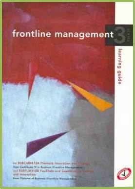 Frontline Management Learning Guide Series 3   ISBN 9781741033380