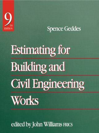 Estimating for Building  Civil Engineering Work   ISBN 9780750627979