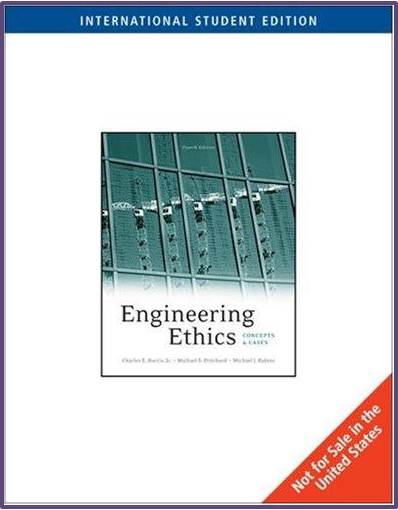 Engineering Ethics  ISBN  9780495605102