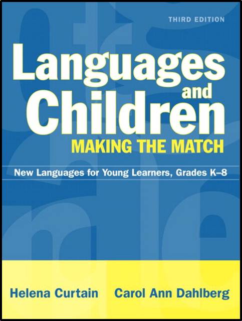 Languages and Children--Making the Match  ISBN  9780205366750