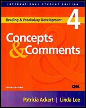 Ise-Concepts and Comments (Reading and Vocabulary Develop) ISBN  9781413004489