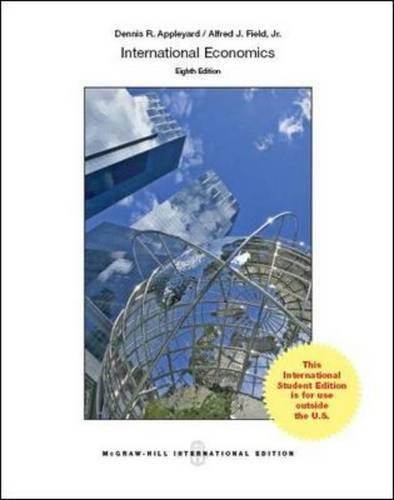 International Economics   ISBN  9781259010576