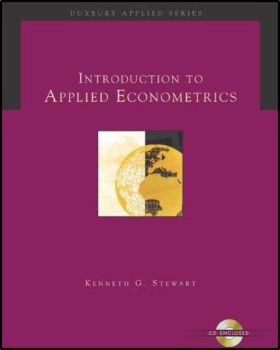 Introduction to Applied Econometrics  ISBN 9780534369163