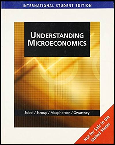 Understanding Microeconomics International Student Edition  ISBN 9780324315646