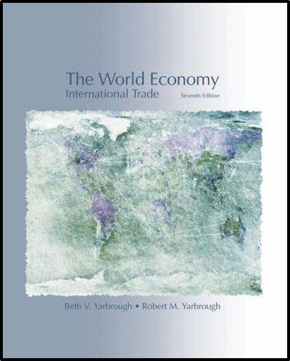The World Economy: Trade and Finance, International Edition, 7th Edition  ISBN 9780324315417