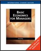 Basic Economics for Managers  ISBN  9780324311556