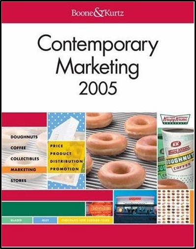 Contemporary Marketing 2005   ISBN 9780324221923