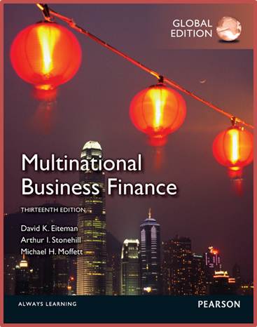 Multinational Business Finance: Global Edition  ISBN  9780273765530