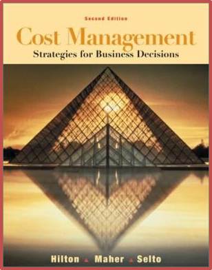 Cost Management Strategies for Business Decisions  Second Edition  ISBN 9780072881820