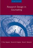 Research Design in Counseling  ISBN 9780495603641