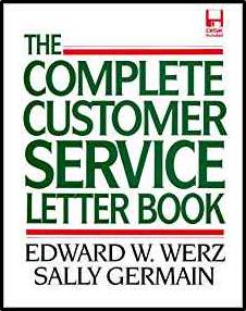 Complete Customer Service Letter Book  ISBN 9780071137713