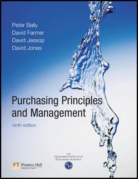 Purchasing, Principles and Management, 9/E  ISBN  9780273646891