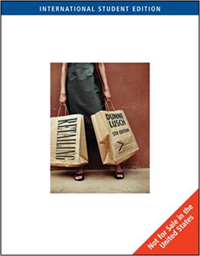 Retailing 5ED (ISE)  ISBN  9780324225242
