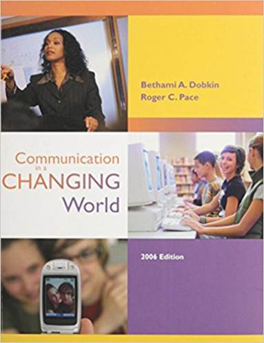 Communication in a Changing World   ISBN 9780072959826