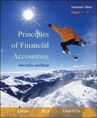 Principles of Financial Accounting  ISBN 9780071111256