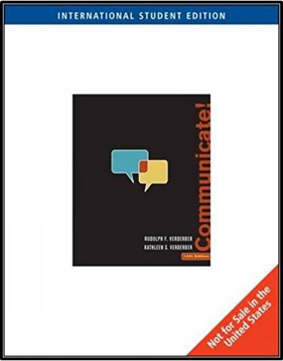 Communicate! (ISE)   ISBN  9780495101796