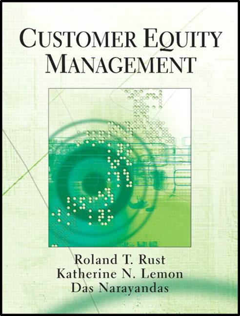 Customer Equity Management  ISBN  9780131419292