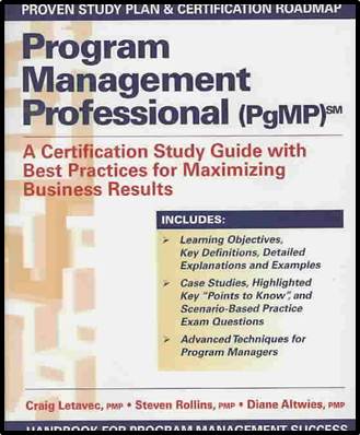 Program Management Professional (PGMP)  ISBN 9781932159868
