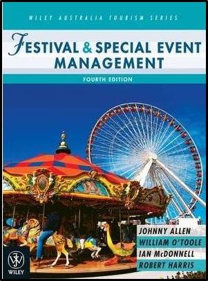 Festival and Special Event Management  ISBN  9780470812525