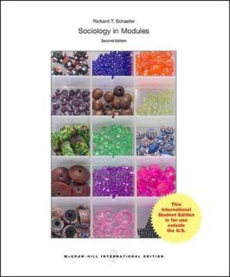 Sociology in Modules  ISBN 9780071318419