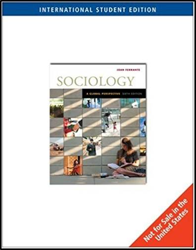 Sociology : A Global Perspective ISBN 9780495008064