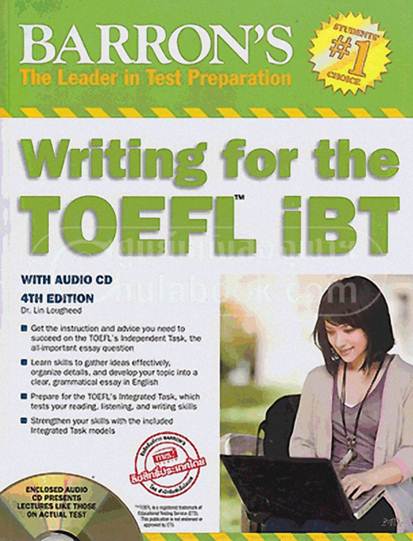 Writing for the TOFEL iBT+Audio CD  ISBN 9786165274623