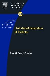 Interfacial Separation of Particles, Volume 20 1st Edition  ISBN 9780444516060