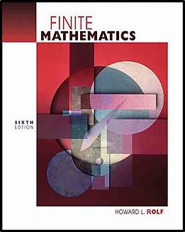 Finite Mathematics - With DVD - 6th edition ISBN 9780534465391