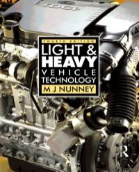 Light and Heavy Vehicle Technology ISBN 9780750680370