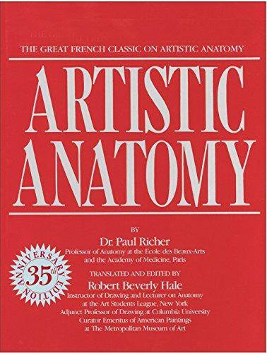 Artistic Anatomy : The Great French Classic on Artistic Anatomy ISBN 9780823002979