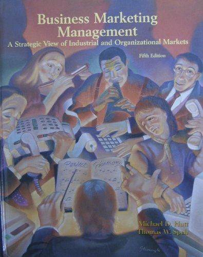 Business  Marketing  Management   ISBN 9780030150838