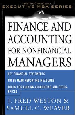 Finance And Accounting For Nonfinancial Managers  1st edition  ISBN  9780071364331