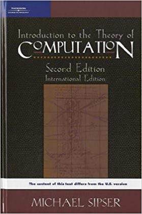 Introduction to the Theory of Computation 2e ISE ISBN 9780619217648