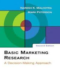Basic Marketing Research: A Decision Making Approach  ISBN  9780131971219